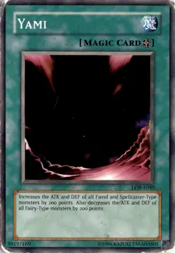 Yami Common Field Spell Unlimited The Legend of Blue Eyes White Dragon Yugioh - Image 1