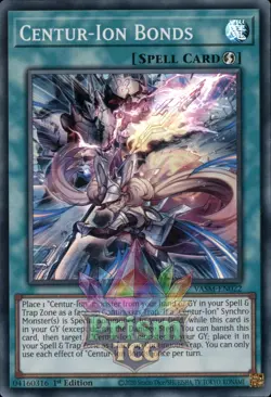 1st ed Centur-Ion Bonds super rare VASM-EN022 Yugioh - Image 1
