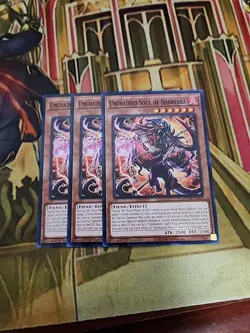 3X Unchained Soul of Sharvara DUNE-EN019 Common 1ST ED NM Yugioh - Image 1