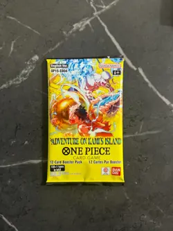 (VERY HEAVY)🔥35.65g One Piece Adventure On Kami’s Island OP15 Booster Pack - Image 2