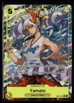 2026 One Piece Heroines Edition Yamato Alternate Art #EB03-057 - Image 1