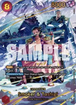 One Piece Smoker & Tashigi SP EB04-003 Adventure On Kami's Island OP15-EB04 ENG - Image 1