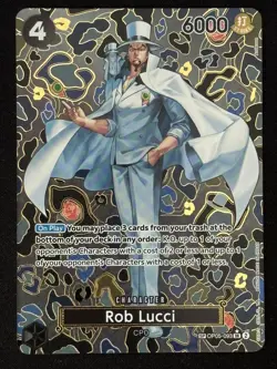 Rob Lucci (OP05-093) (SP) - Emperors in the New World (OP09) - One Piece - Image 1