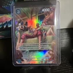 One Piece Donquixote Doflamingo SP Alt Art OP01-073 R 500 Years in the Future NM - Image 1