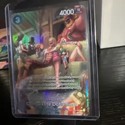 One Piece Donquixote Doflamingo SP Alt Art OP01-073 R 500 Years in the Future NM - Image 3
