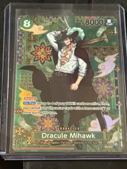 Dracule Mihawk SP OP12-030 (Special Rare) One Piece TCG OP14 The Azure Sea's 7 - Image 1