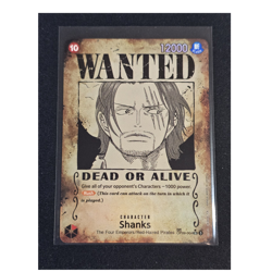 2024 One Piece OP09 Shanks Wanted Poster Alt Art OP09-004 SR Emperors NM/MINT - Image 1