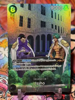 ISSHO - One Piece OP03-078 - SP Special Super Rare SR - 500 Years in the Future - Image 1