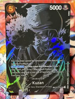 KUZAN - One Piece TCG OP10-082 - SP Special Super Rare SR - Legacy of the Master - Image 1
