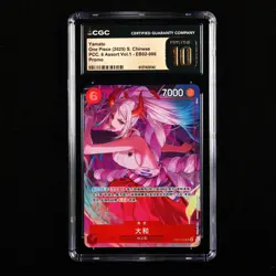 CGC 10 PRISTINE 2025 One Piece CHN Yamato EB02-006 SR Promo(2) - Image 1