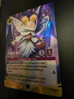 Disney Lorcana Tinker Bell - Snowflake Collector Store Championship 34/P3 - Foil - Image 2