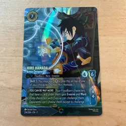 Disney Lorcana Enchanted Hiro Hamada 214-204 EN-7 Archazia's Island - Image 1