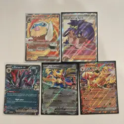 Pokemon Tcg Journey Together EX Cards Lot Of 5 - Image 1