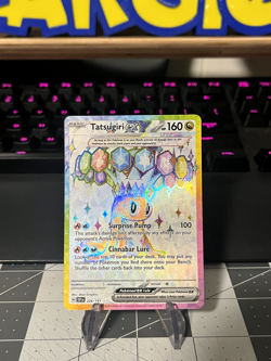 Tatsugiri EX 226/191 Ultra Rare - Surging Sparks Pokemon Card - NM - Image 1