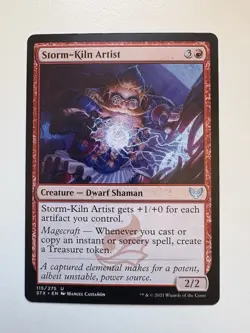 Storm-Kiln Artist MTG Magic the Gathering Card NM Near Mint STX - Image 1