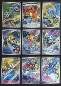 First Partner Illustration Collection Full Set 9 Cards Mint Pack Fresh Pokemon ✅ - Image 1