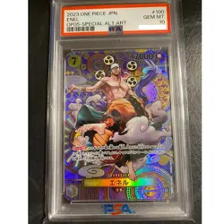 PSA 10 Enel OP05-100 SR Awaking Of The New Era ONE PIECE Card Game Japanese 2023 - Image 1