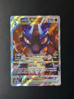 Lucario VSTAR SWSH214 SWSH: Sword & Shield Promo Cards Holo - Image 1