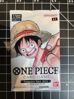 One Piece Card Game Promo Pack ENGLISH Promotion Pack 2022 - Image 1