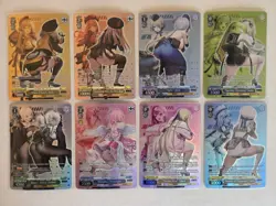 Weiss Schwarz Nikke Goddess of Victory Lot of 8 Card PR English NM - Image 1