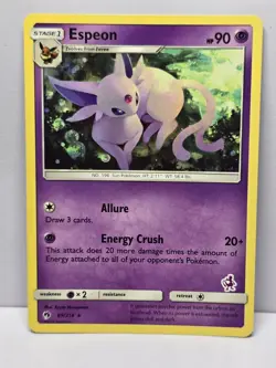 Espeon 89/214 Lost Thunder Rare Pokemon Card - Image 1