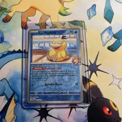 Misty's Psyduck Reverse Holo Card 045/182 Sv10: Destined Rivals (NM Condition) - Image 1