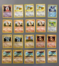 Lot of 200 Base set shadowless Pokemon cards includes Pikachu with red cheeks - Image 4