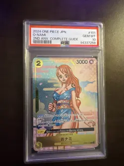 2024 One Pice O-Nami PSA 10 One Piece Card Japanese - Image 1