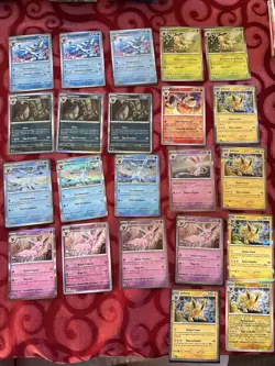 Umbreon Sylveon Glaceon Vaporeon Prizmatic Spanish Espeon Holo Card Lot OF 22 - Image 1