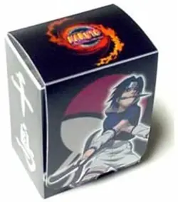 Bandai Naruto OFFICIALLY LICENSED SASUKE UCHIHA DECK BOX+PROMO (HOLDS 80 CARDS) - Image 3