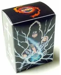 Bandai Naruto OFFICIALLY LICENSED SASUKE UCHIHA DECK BOX+PROMO (HOLDS 80 CARDS) - Image 4