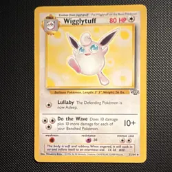 Pokemon Wigglytuff Jungle Rare Regular Unlimited English 32/64 1999 Card - Image 1