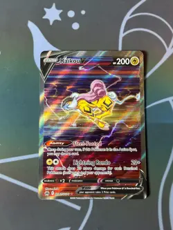 Raikou V - GG41/GG70 - Crown Zenith: Galarian Gallery - Pokemon TCG Card NM Rare - Image 2