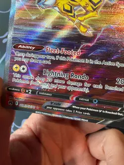 Raikou V - GG41/GG70 - Crown Zenith: Galarian Gallery - Pokemon TCG Card NM Rare - Image 4