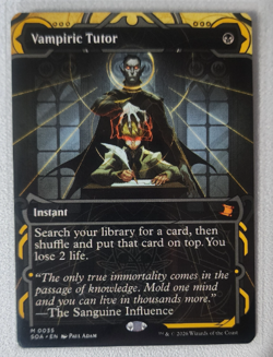 Vampiric Tutor - Secrets of Strixhaven: Mystical Archive - MTG Mythic #35 - Image 1