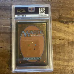 MTG Magic the Gathering Sorcery Demonic Tutor Revised Edition PSA 4 Ships Fast!! - Image 2
