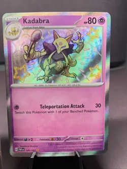 Pokemon TCG Paldean Fates Baby Shiny Holo Rare Evolution Line NM Shiny Rare SV - Image 3
