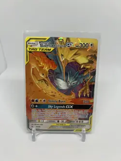 Pokemon TCG Moltres Zapdos Articuno GX 44/68 Hidden Fates - Image 1