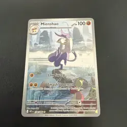 Mienshao 134/086 Pokemon SV: White Flare Illustration Rare Holo 2025 NM - Image 2