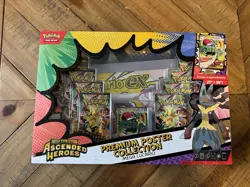 Pokemon TCG Mega Evolution Ascended Heroes Poster Box Mega Lucario - Image 1