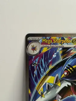 Pokemon Mega Sharpedo EX 127/094 Rare Special Illustration – Phantasmal Flames - Image 2