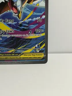 Pokemon Mega Sharpedo EX 127/094 Rare Special Illustration – Phantasmal Flames - Image 4
