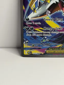 Pokemon Mega Sharpedo EX 127/094 Rare Special Illustration – Phantasmal Flames - Image 5