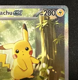 2026 Pokemon Ascended Heroes Pikachu ex #276/217 SIR - Mint+ - Image 4