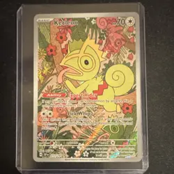 Pokemon Kecleon 213/191 SV08 Illustration Rare Full Art Holo 70 HP English - Image 1