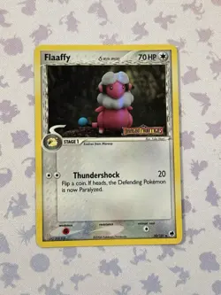 Flaaffy 30/101 Pokemon Dragon Frontiers Stamped Reverse Holo NM - Image 1