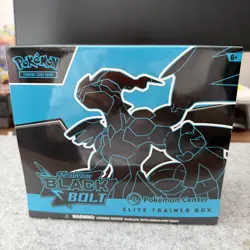 Pokemon TCG Black Bolt Elite Trainer Box ETB Pokemon Centre Edition Sealed - Image 1