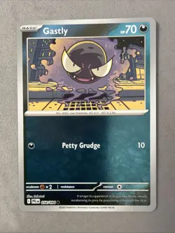 Pokemon TCG * Phantasmal Flames * 54/94 Gastly REVERSE HOLO Common * FRESH PK - Image 1