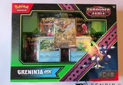 Pokemon Shrouded Fable Greninja ex Special Illustration Collection Box TCG - Image 1