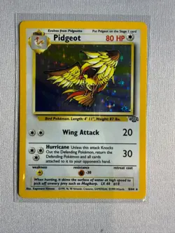 1999 Pokemon Pidgeot #8 Holo Rare ~ Jungle ~ Near Mint - Image 1